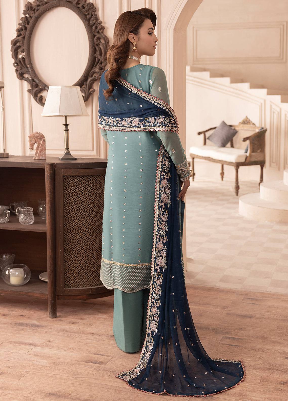 Sahane | Elyssa Festive Chiffon | ELYSSA by Maria Faisal - Registered Vendor of : Sahane - type : Ladies Clothes - 100% original wedding dresses