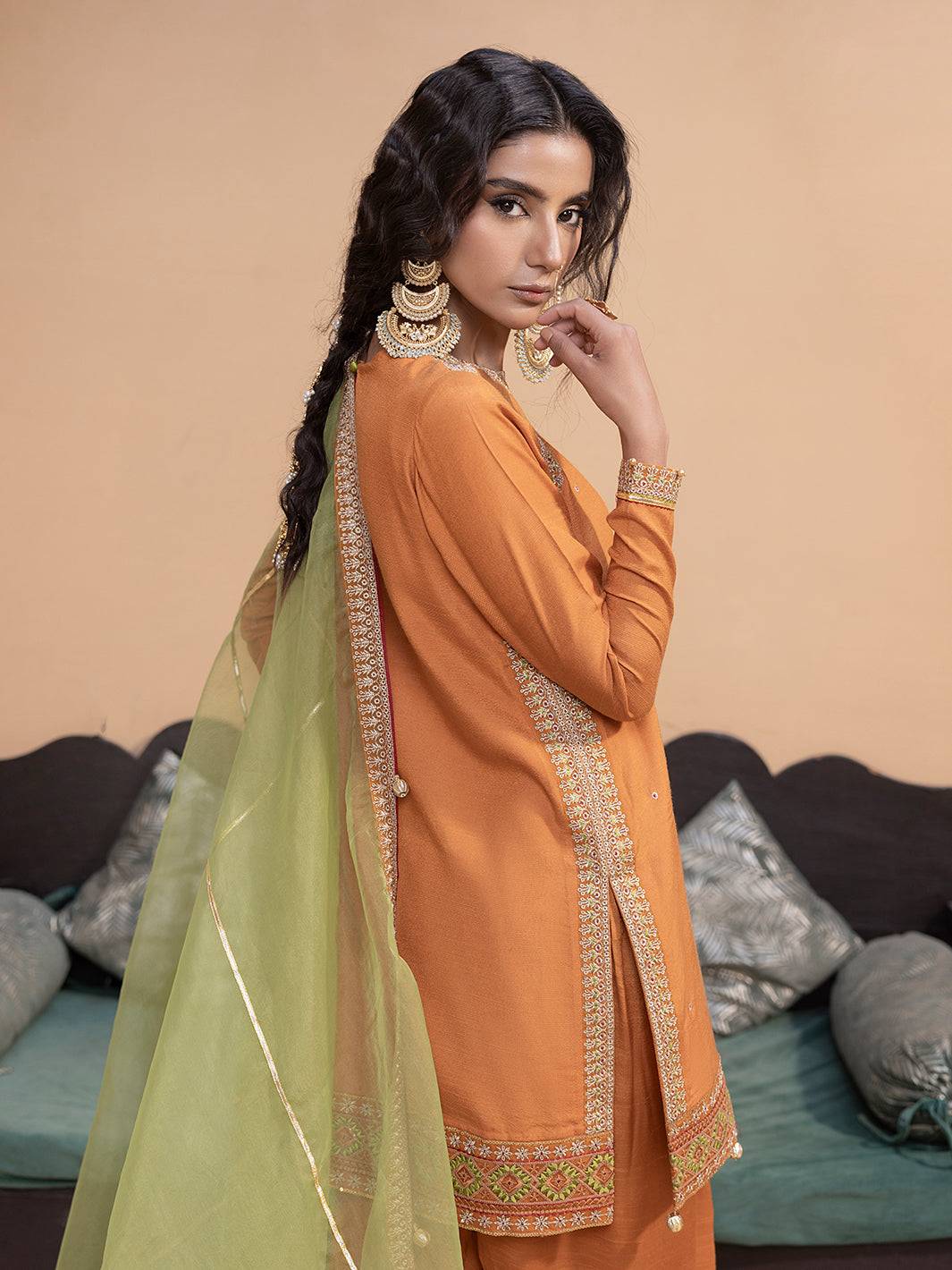 Hem Stitch | Raw Silk Edit 25 | Kashish by Maria Faisal - Registered Vendor of : Hemstitch - type : Ladies Clothes - 100% original wedding dresses