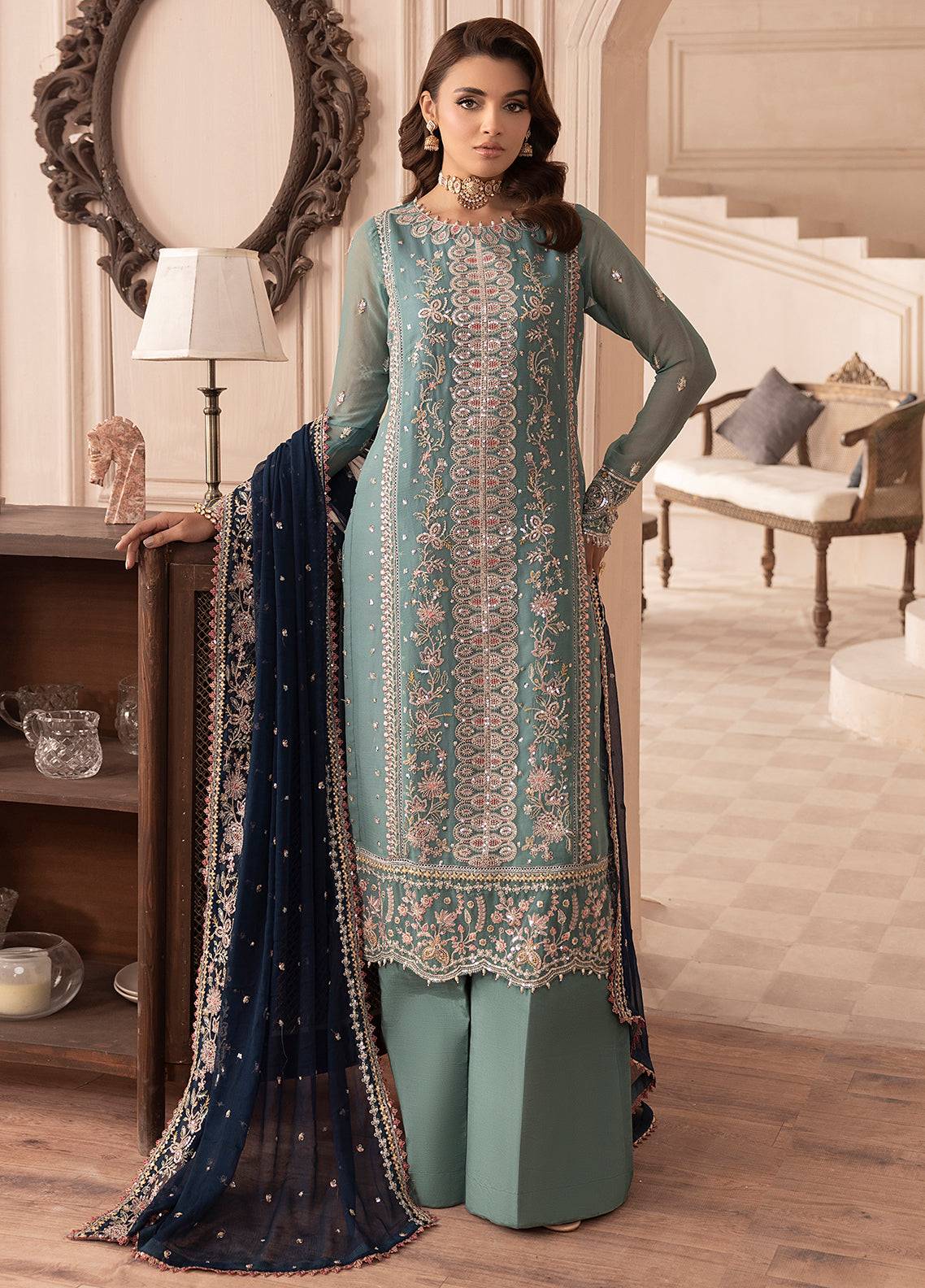 Sahane | Elyssa Festive Chiffon | ELYSSA by Maria Faisal - Registered Vendor of : Sahane - type : Ladies Clothes - 100% original wedding dresses