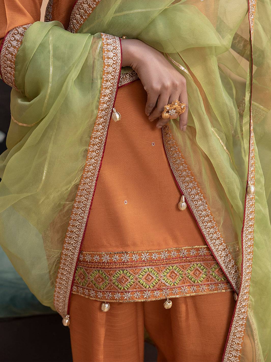 Hem Stitch | Raw Silk Edit 25 | Kashish by Maria Faisal - Registered Vendor of : Hemstitch - type : Ladies Clothes - 100% original wedding dresses