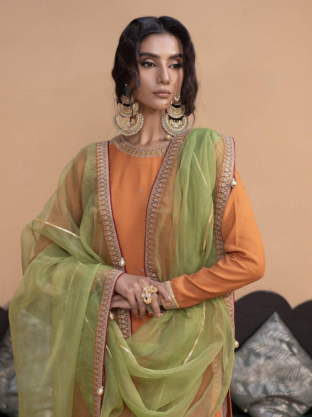 Hem Stitch | Raw Silk Edit 25 | Kashish by Maria Faisal - Registered Vendor of : Hemstitch - type : Ladies Clothes - 100% original wedding dresses