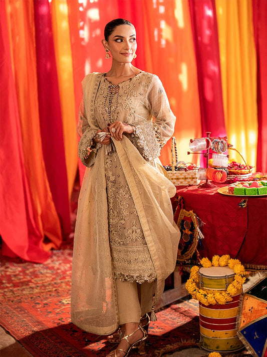 Salitex | Shehnai Festive | JI048 by Maria Faisal - Registered Vendor of : Salitex - type : Ladies Clothes - 100% original wedding dresses