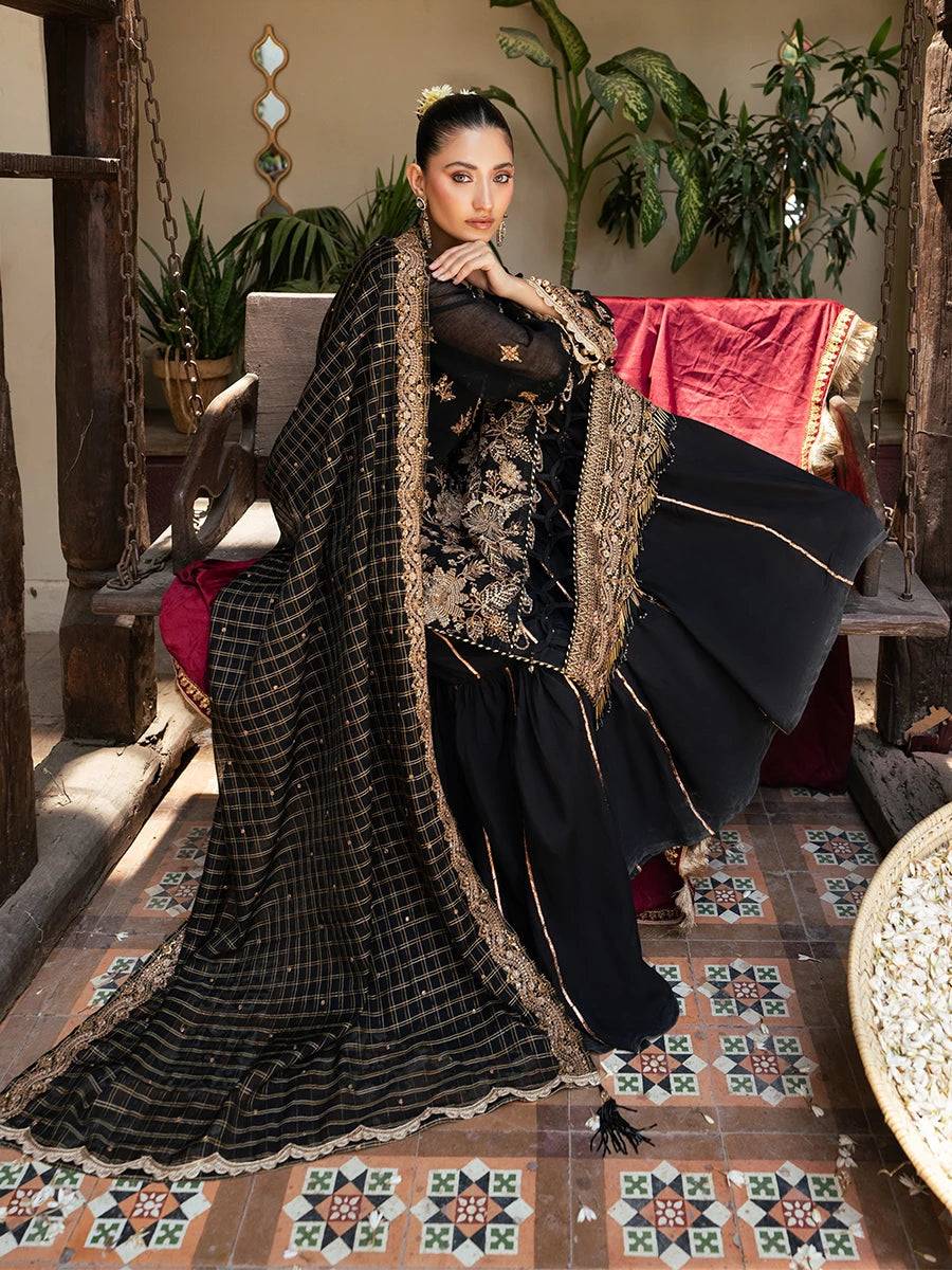 Salitex | Signature Festive Chiffon | JI041 by Maria Faisal - Registered Vendor of : Salitex - type : Ladies Clothes - 100% original wedding dresses