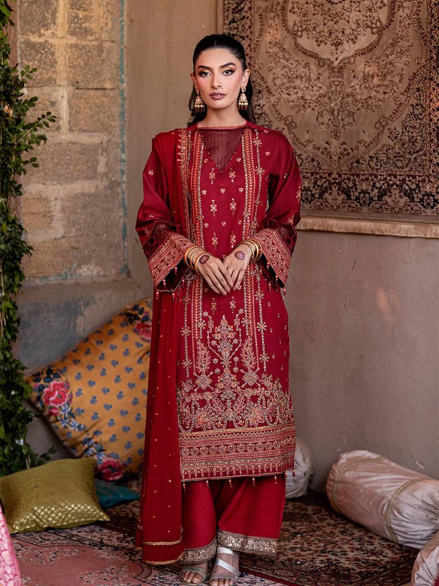 Salitex | Shehnai Festive | No015 by Maria Faisal - Registered Vendor of : Salitex - type : Ladies Clothes - 100% original wedding dresses