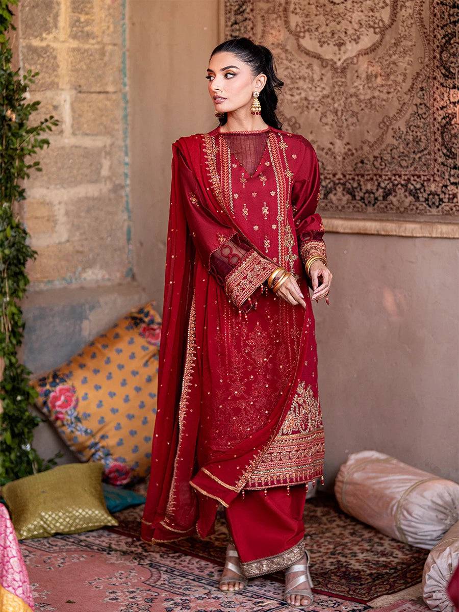 Salitex | Shehnai Festive | No015 by Maria Faisal - Registered Vendor of : Salitex - type : Ladies Clothes - 100% original wedding dresses
