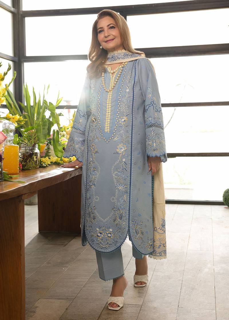 Sahane | In Laws in Lawn Eid Edit | CT-21007 Luna by Maria Faisal - Registered Vendor of : Sahane - type : Ladies Clothes - 100% original wedding dresses