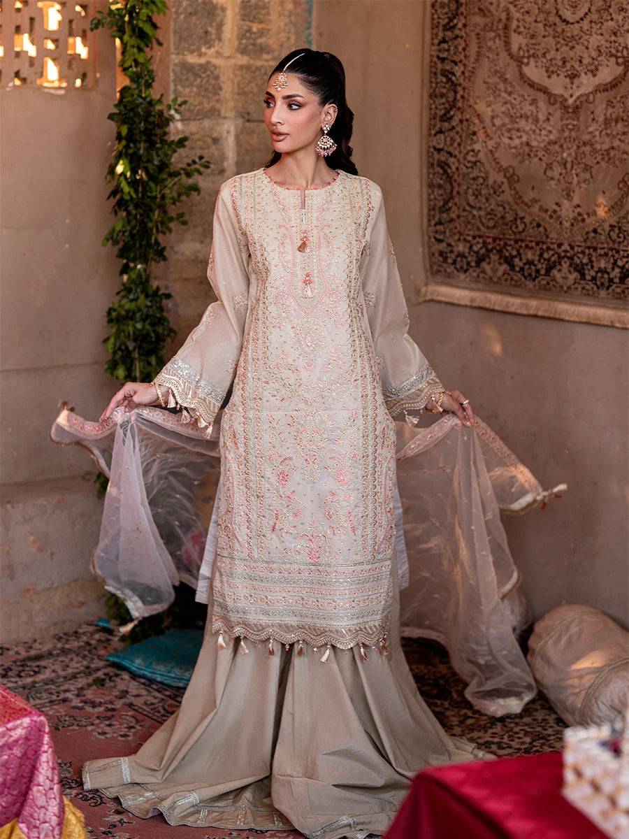 Salitex | Shehnai Festive | No016 by Maria Faisal - Registered Vendor of : Salitex - type : Ladies Clothes - 100% original wedding dresses