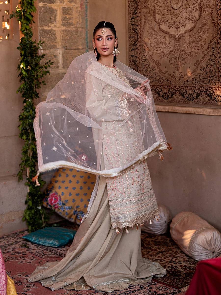Salitex | Shehnai Festive | No016 by Maria Faisal - Registered Vendor of : Salitex - type : Ladies Clothes - 100% original wedding dresses