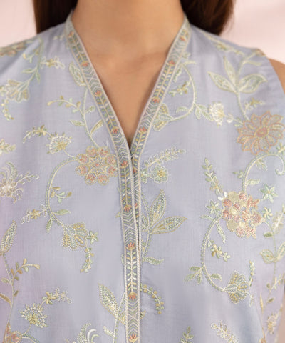 Sapphire | Eid Collection | S29 - Designer Dress with Intricate embroidery and embellishments. Shop elegent wedding dress at Maria Faisal.