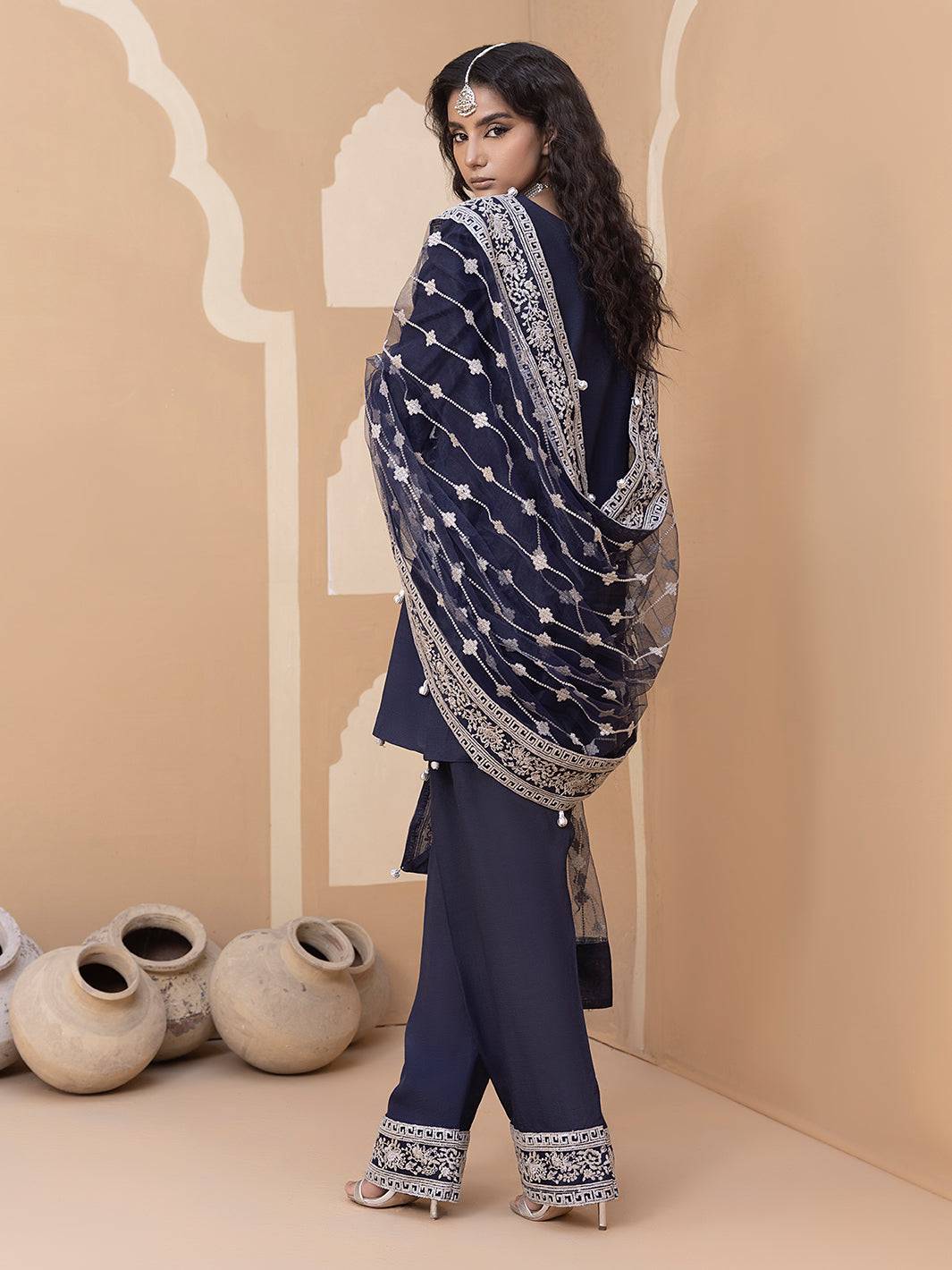 Hem Stitch | Raw Silk Edit 25 | Khayal by Maria Faisal - Registered Vendor of : Hemstitch - type : Ladies Clothes - 100% original wedding dresses