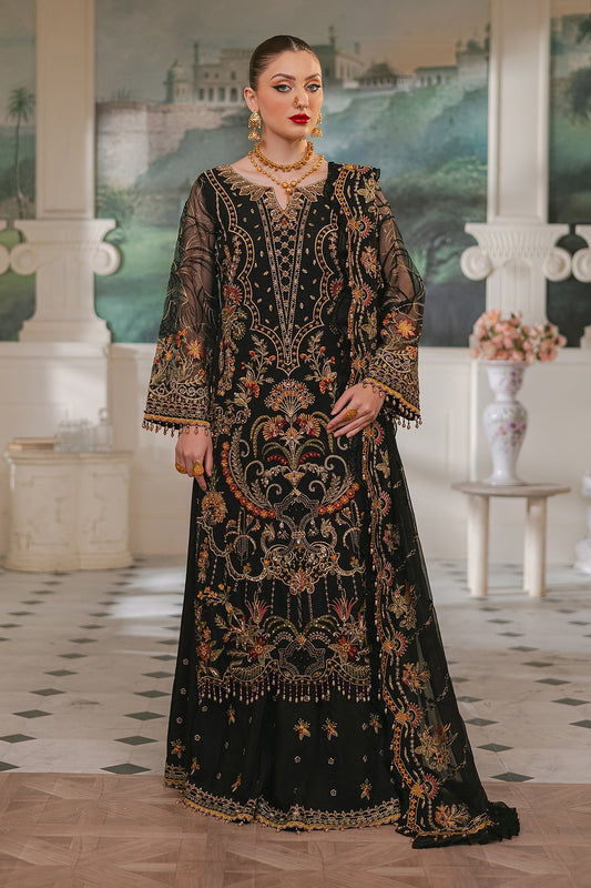 Raeesa Premium | Ada Premium Collection | HU - 46 Black Swan - Ladies Clothes 