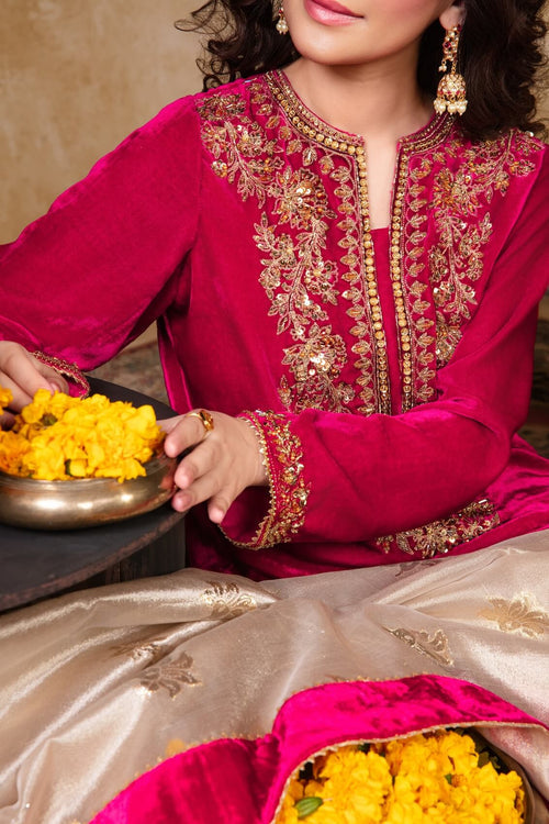 Maya | Raazi Velvet 24 | KASTURI - Ladies Clothes - Maria Faisal