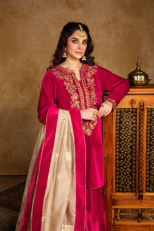 Maya | Raazi Velvet 24 | KASTURI - Ladies Clothes - Maria Faisal