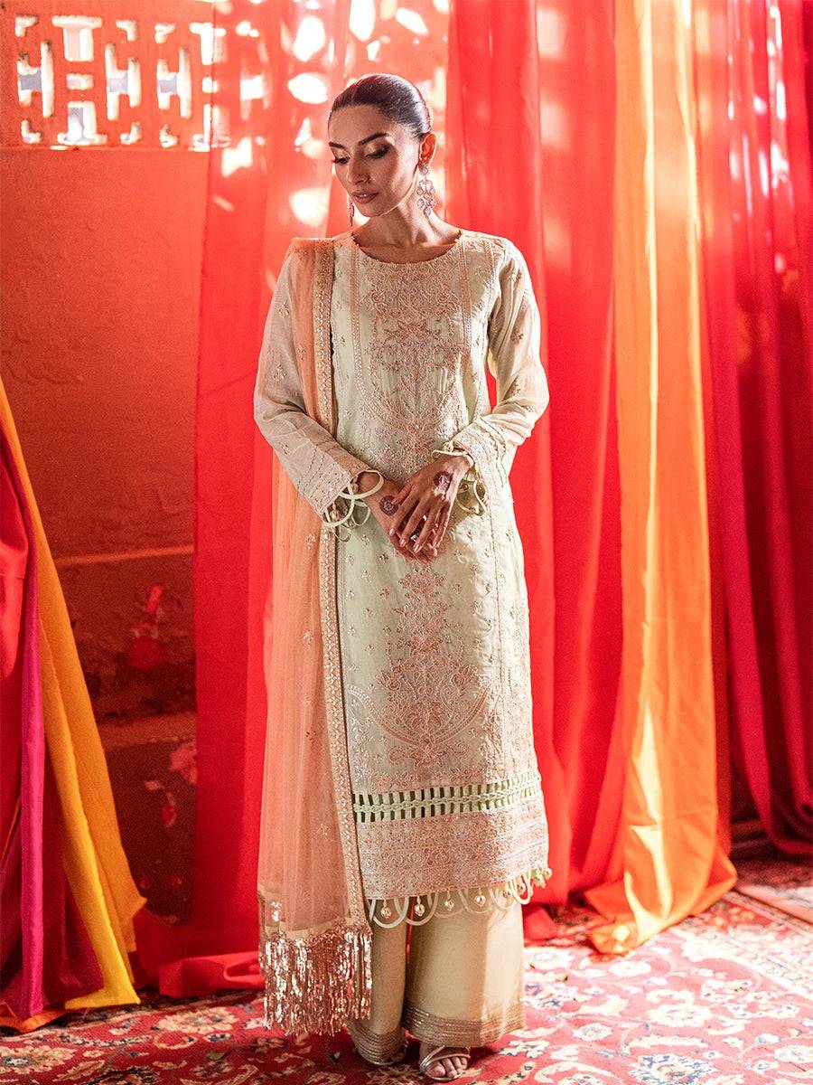 Salitex | Shehnai Festive | No021 by Maria Faisal - Registered Vendor of : Salitex - type : Ladies Clothes - 100% original wedding dresses