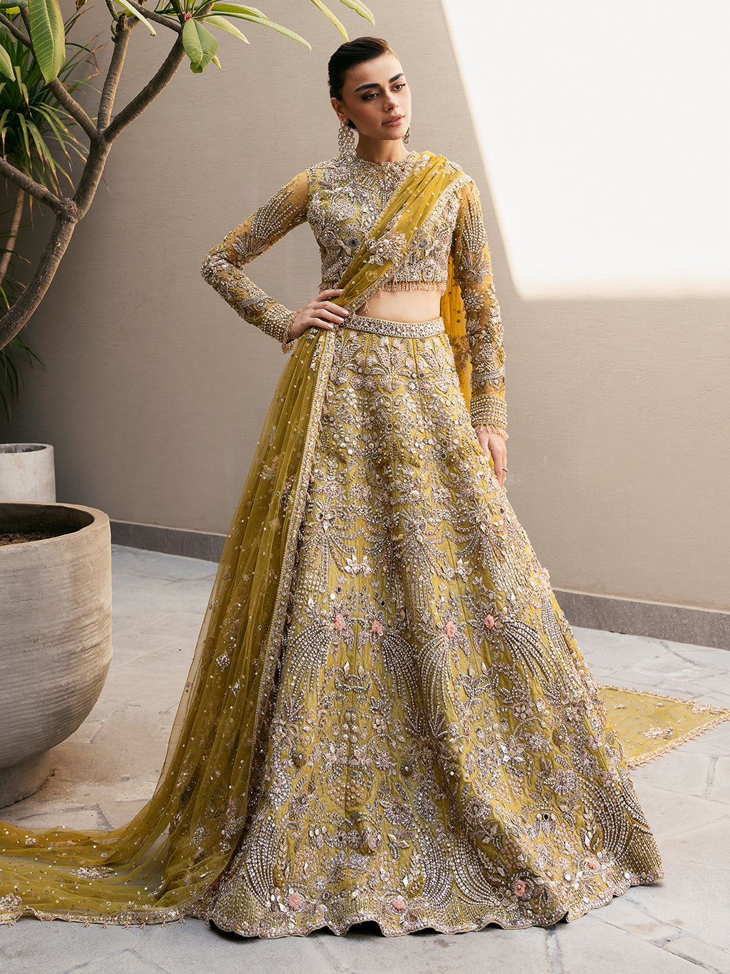 Epoque | Reverie Eternelle | Olivine by Maria Faisal - Registered Vendor of : Epoque - type : Ladies Clothes - 100% original wedding dresses