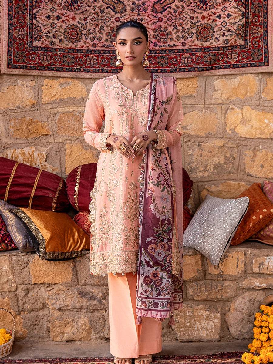 Salitex | Shehnai Festive | No027 by Maria Faisal - Registered Vendor of : Salitex - type : Ladies Clothes - 100% original wedding dresses