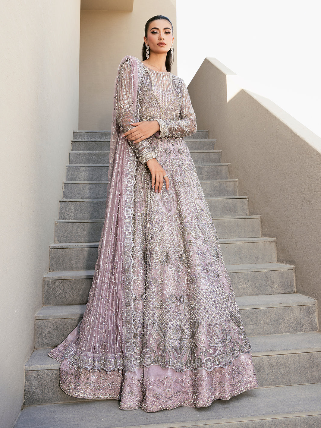 Epoque | Reverie Eternelle | Lavande by Maria Faisal - Registered Vendor of : Epoque - type : Ladies Clothes - 100% original wedding dresses