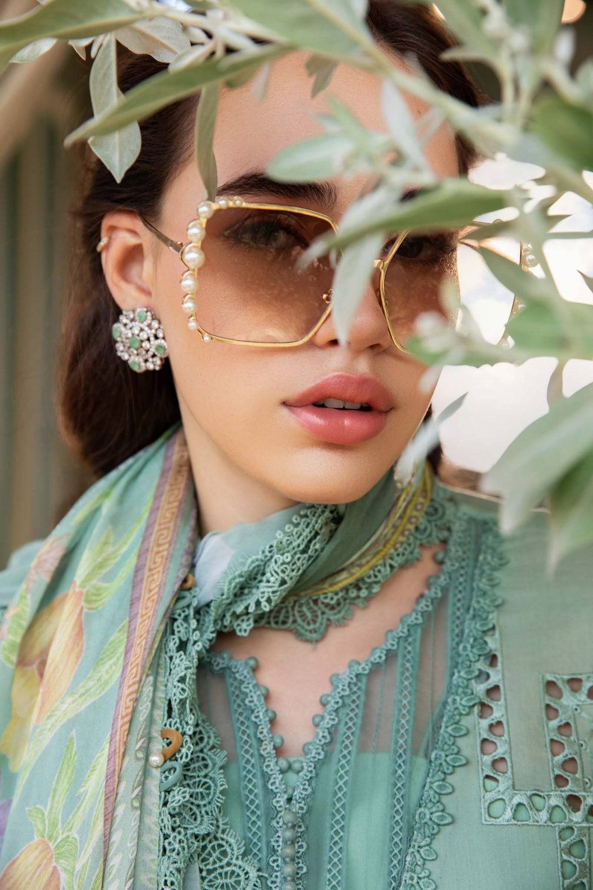 Maria B | M Prints 25 | MPT-2501-B by Maria Faisal - Registered Vendor of : Maria B - type : Ladies Clothes - 100% original wedding dresses