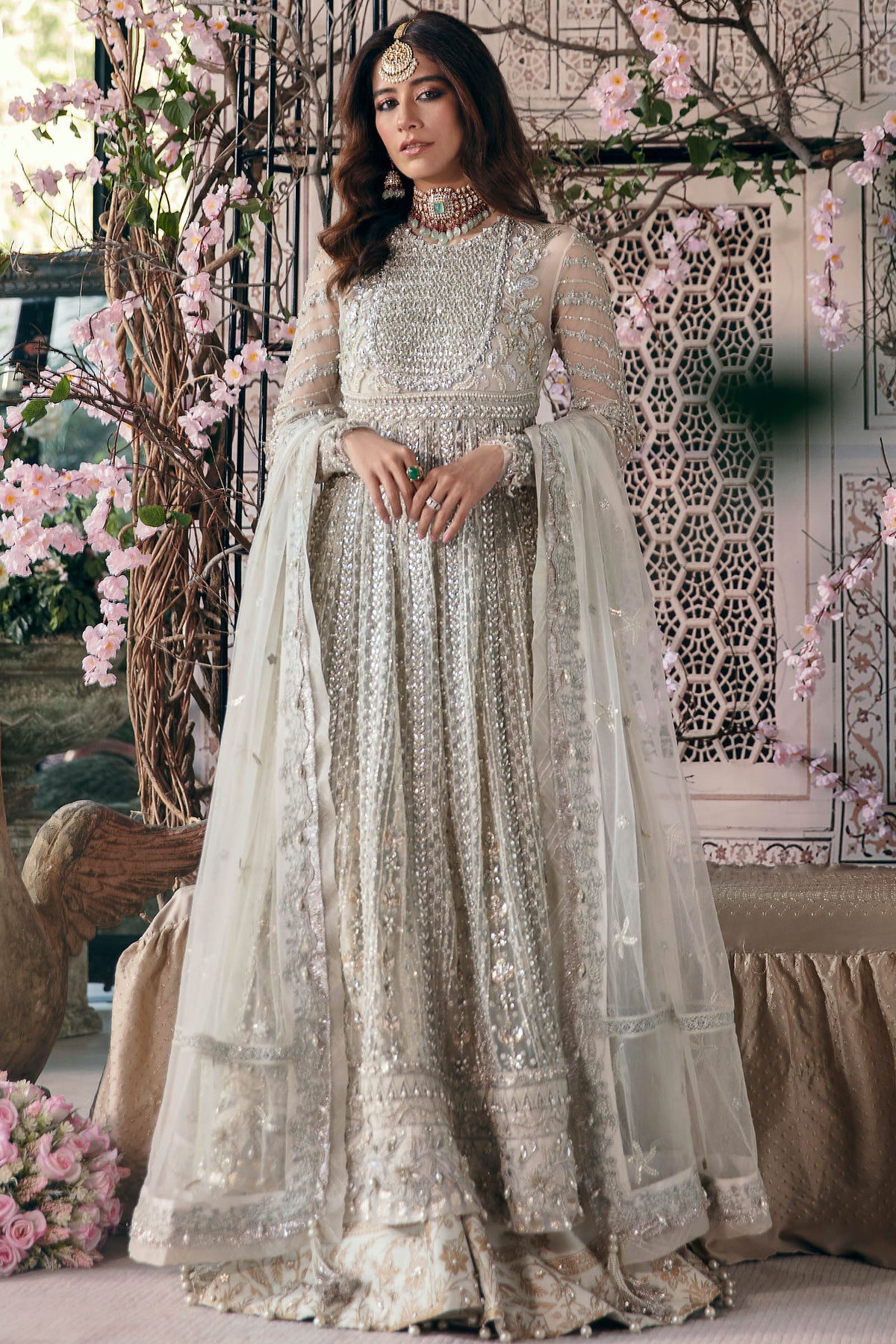 Zaha | Gossamer Autumn Edit | NEYLAN - Ladies Clothes - Maria Faisal