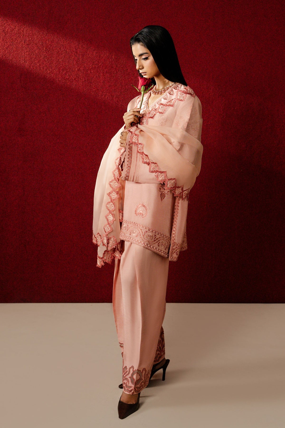 Zaha | Serae Pret |  ROSELYNNE - Formal Dress - available at Maria Faisal in UK and USA.