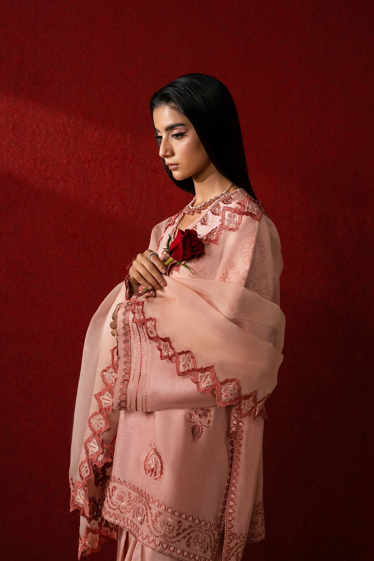Zaha | Serae Pret |  ROSELYNNE - Formal Dress - available at Maria Faisal in UK and USA.