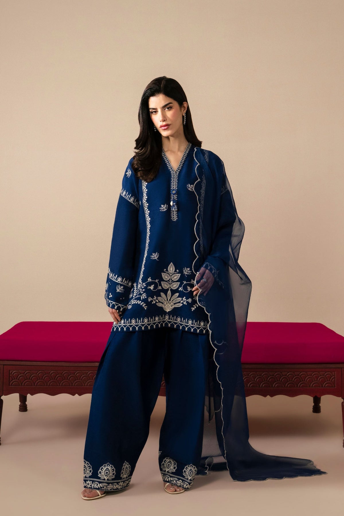 Zaha | Serae Pret | SERELIS - Formal Dress - available at Maria Faisal in UK and USA.