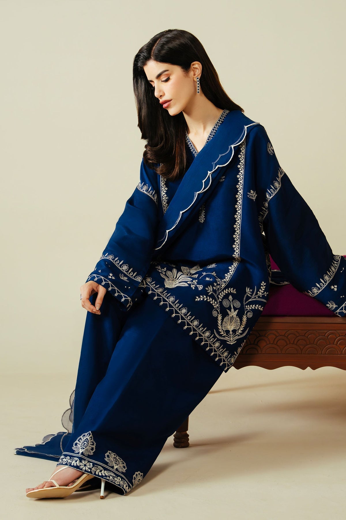 Zaha | Serae Pret | SERELIS - Formal Dress - available at Maria Faisal in UK and USA.