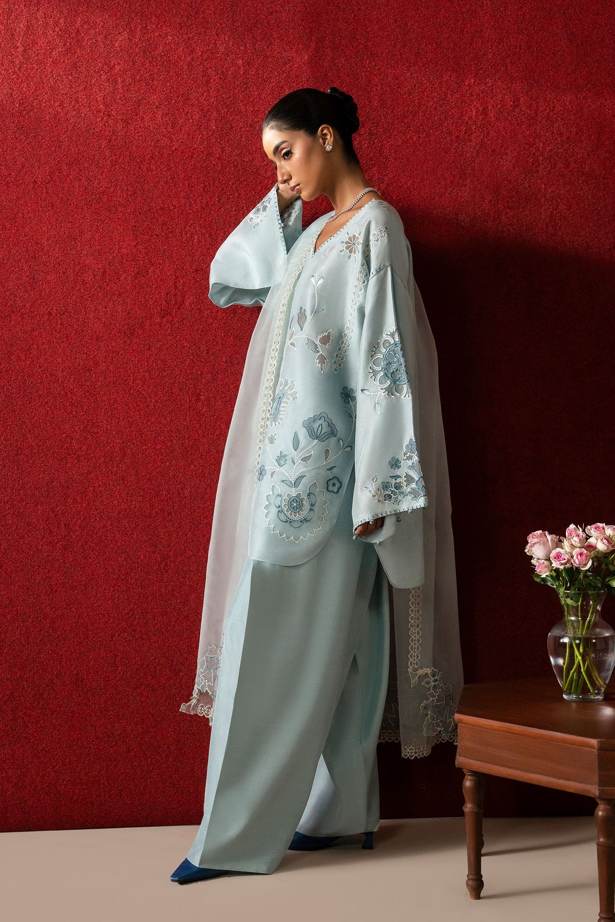 Zaha | Serae Pret | AVELINE - Formal Dress - available at Maria Faisal in UK and USA.