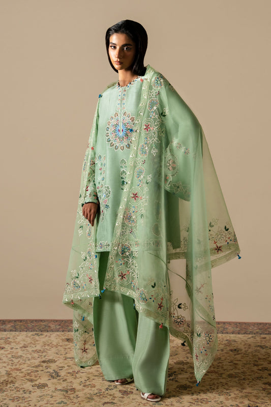Zaha | Serae Pret | CAELINA - Formal Dress - available at Maria Faisal in UK and USA.