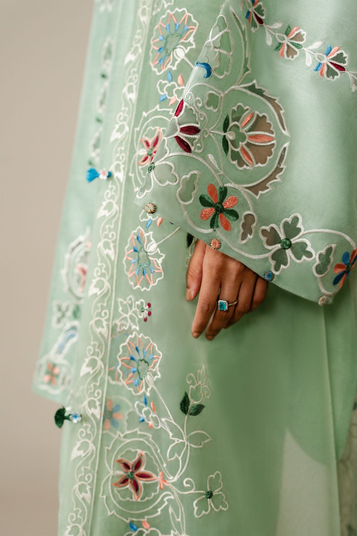Zaha | Serae Pret | CAELINA - Formal Dress - available at Maria Faisal in UK and USA.
