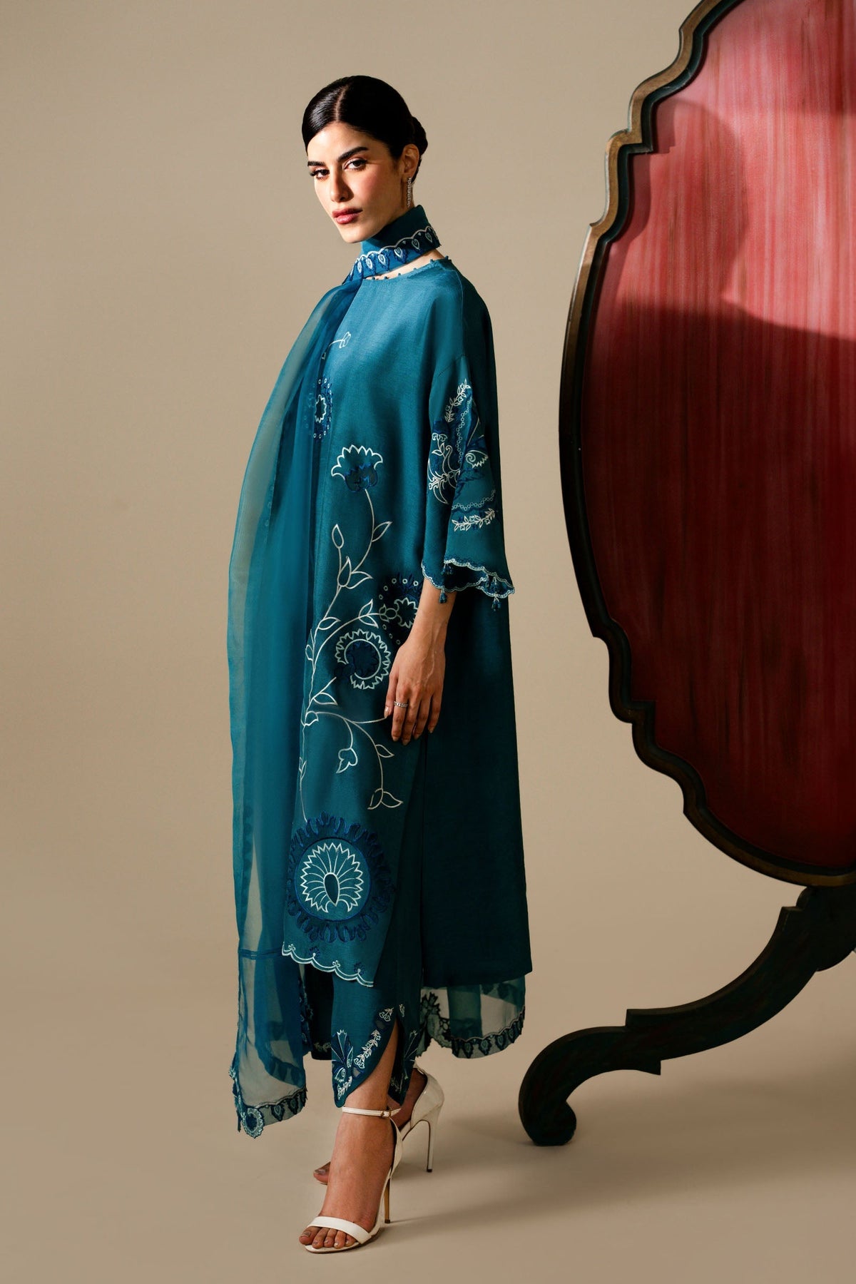 Zaha | Serae Pret | SELVIANNE - Formal Dress - available at Maria Faisal in UK and USA.