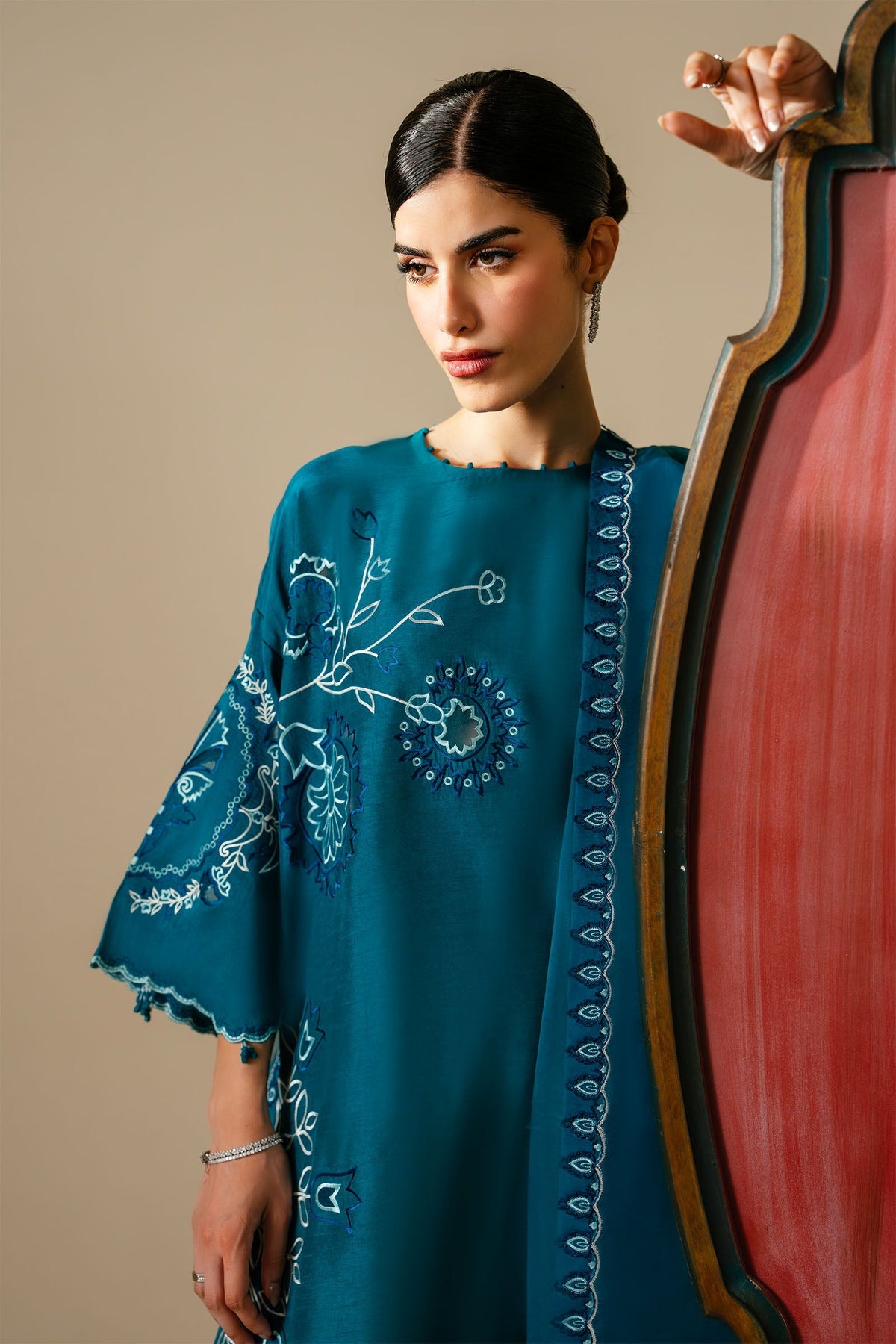 Zaha | Serae Pret | SELVIANNE - Formal Dress - available at Maria Faisal in UK and USA.
