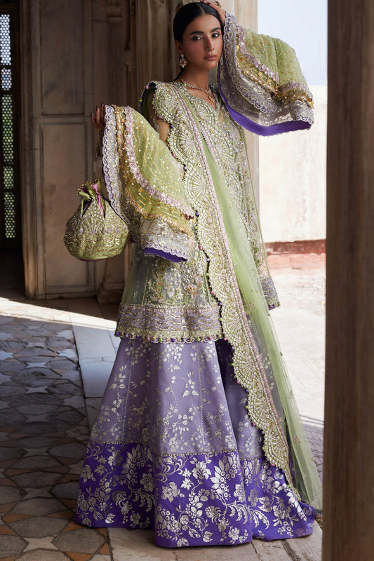 MEHR-LILAC (ZC25-07) – authentic Pakistani dress from the Gossamer 25 collection for women in the UK