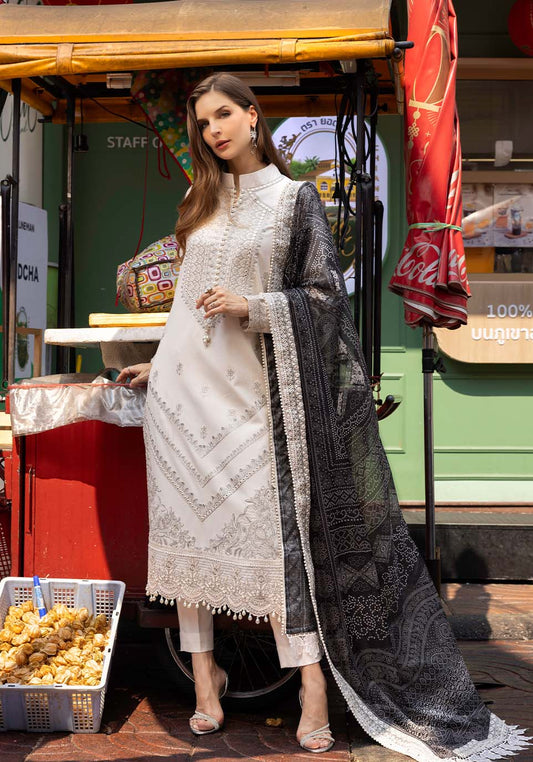 Zarqash | Luxury Lawn 25 | ZQLU 007 SIERRA by Maria Faisal - Registered Vendor of : Zarqash - type : Ladies Clothes - 100% original wedding dresses
