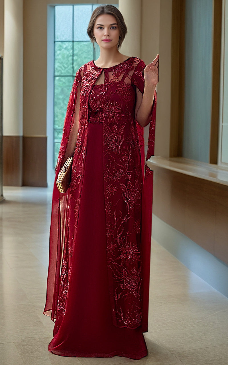 Threads and Motifs | Formal Dresses 25 | Embroidered Jacket With Tube And Skirt - Ladies Clothes - Maria Faisal