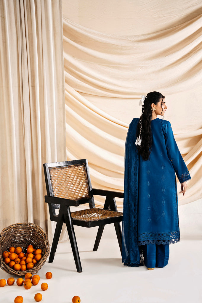 Florent | Festive Lawn 24 | FLF - 3B - Designer Dress with Intricate embroidery and embellishments. Shop elegent wedding dress at Maria Faisal.