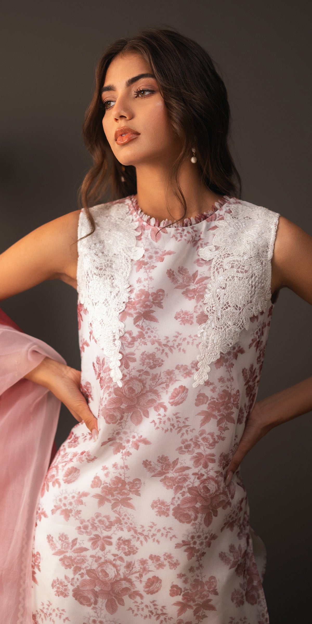 Erum Khan | Beyond Basic | FLORAL ALLURE - Designer Dress with Intricate embroidery and embellishments. Shop elegent wedding dress at Maria Faisal.