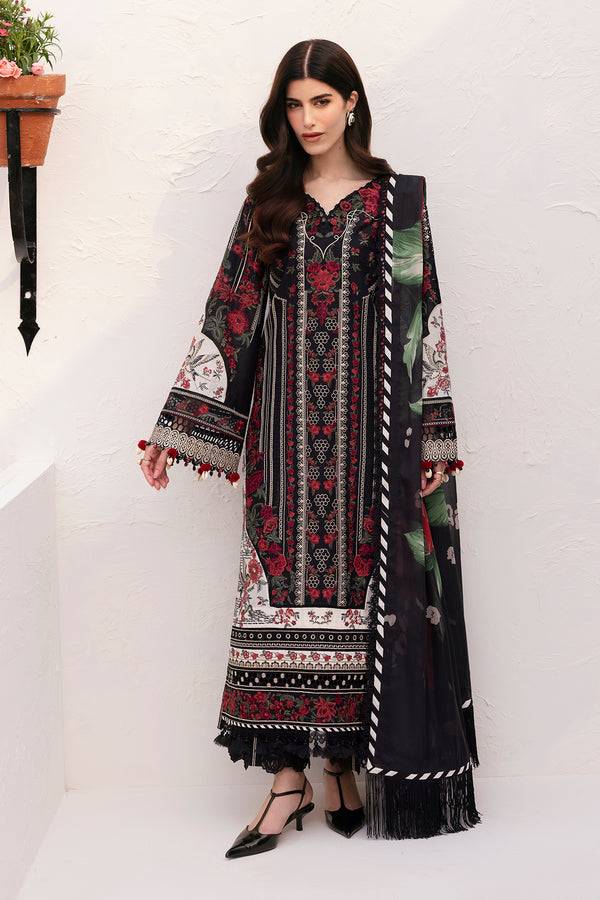 Baroque | Eid Lawn 25 | EL-D01 by Maria Faisal - Registered Vendor of : Baroque - type : Ladies Clothes - 100% original wedding dresses