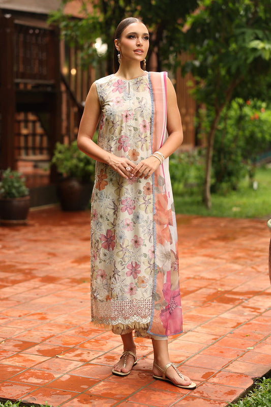 Baroque | Luxury Pret Summer | UF-4246 - Luxury Dress - available at Maria Faisal in UK and USA.
