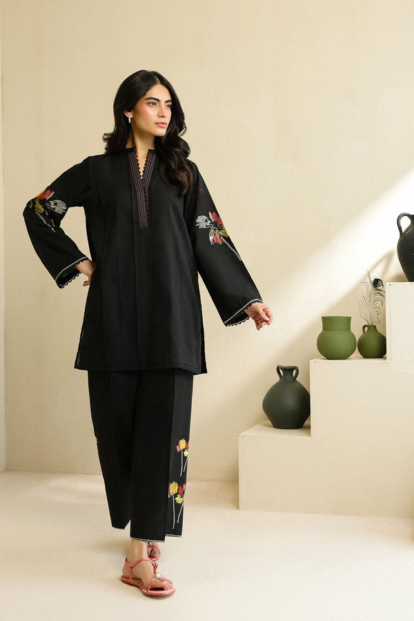 Sahar | Pre Essential Emb Edit | Night Jasmine - Ladies Clothes - Maria Faisal