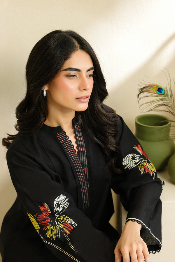 Sahar | Pre Essential Emb Edit | Night Jasmine - Ladies Clothes - Maria Faisal