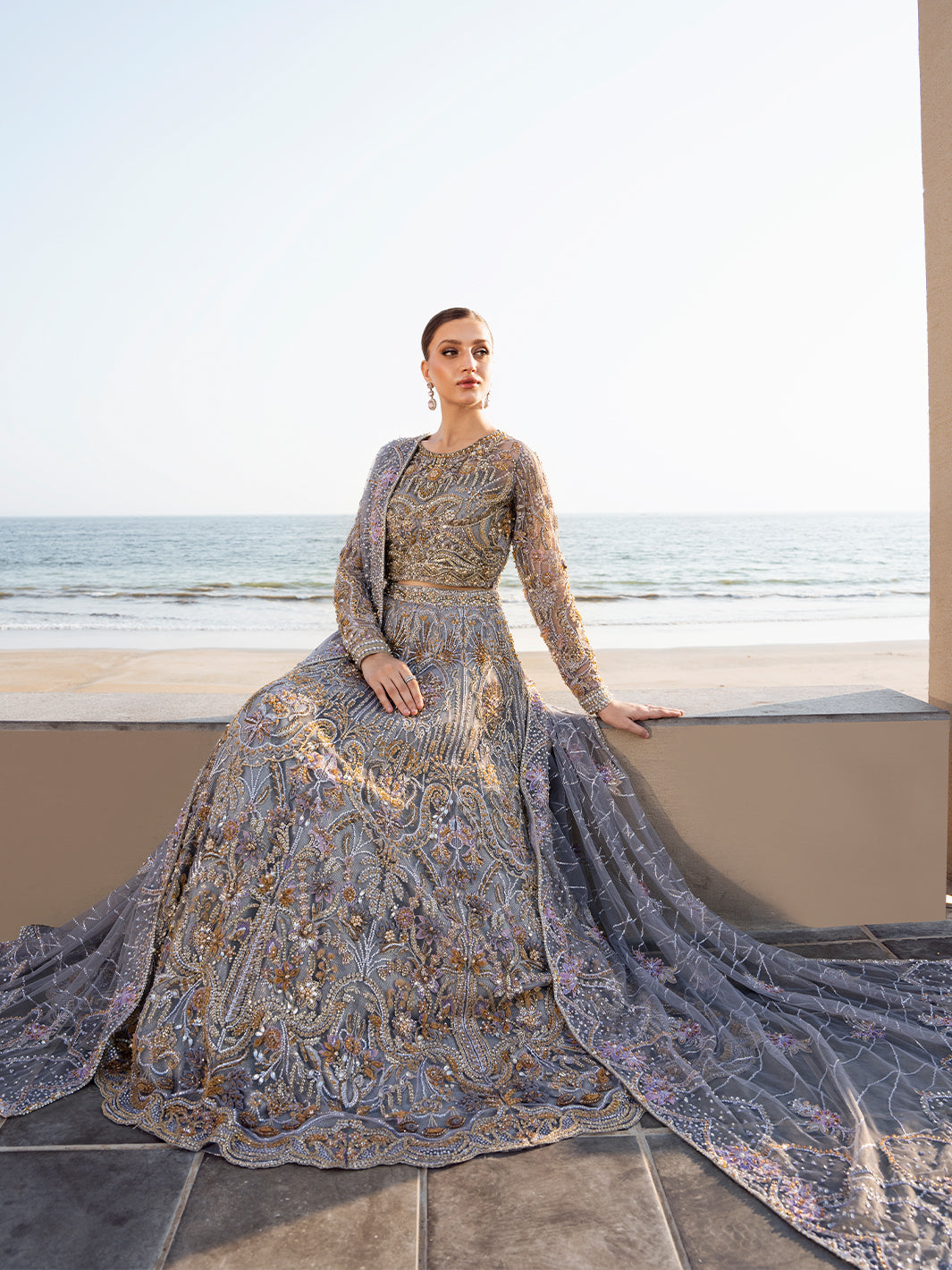 Epoque | Reverie Eternelle | Amethyste by Maria Faisal - Registered Vendor of : Epoque - type : Wedding Dress - 100% original wedding dresses