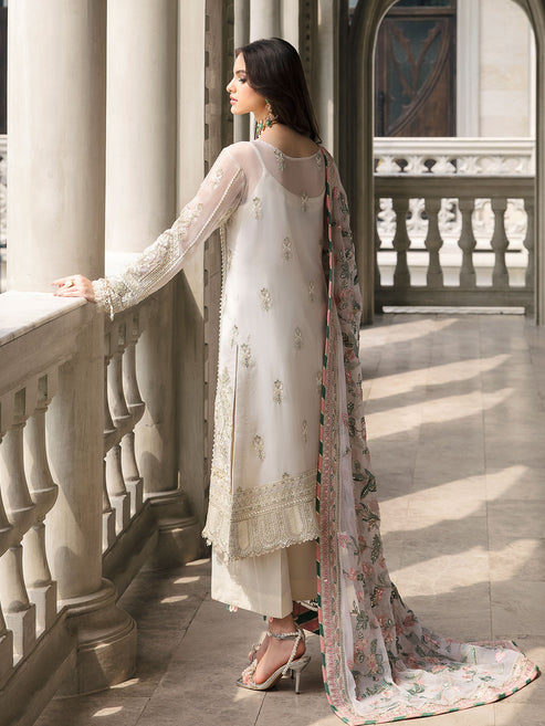 Gulaal | Embroidered Chiffon | CEMILE 03 - Ladies Clothes - Maria Faisal