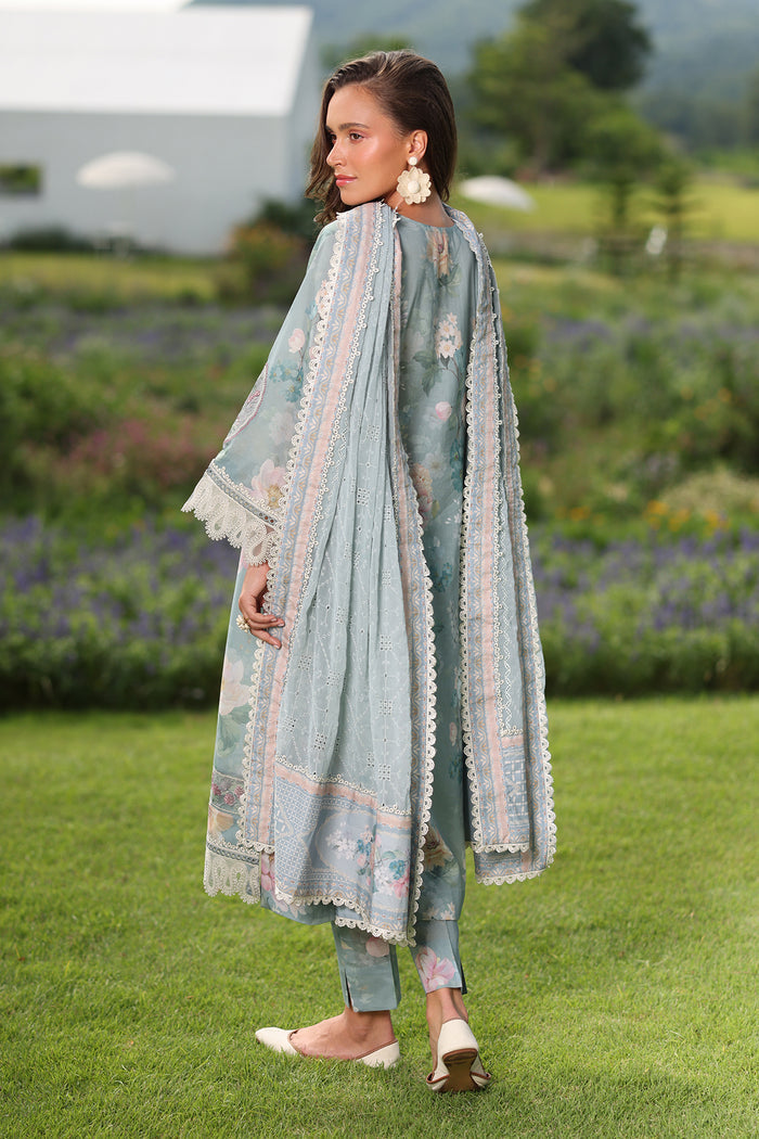 Baroque | Luxury Pret Summer | UF-4224 - Luxury Dress - available at Maria Faisal in UK and USA.