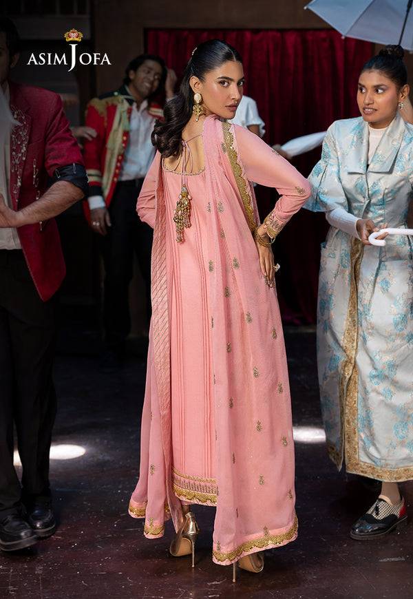 Asim Jofa | Festive Collection 25 | AJLF-08 by Maria Faisal - Registered Vendor of : Asim Jofa - type : Ladies Clothes - 100% original wedding dresses