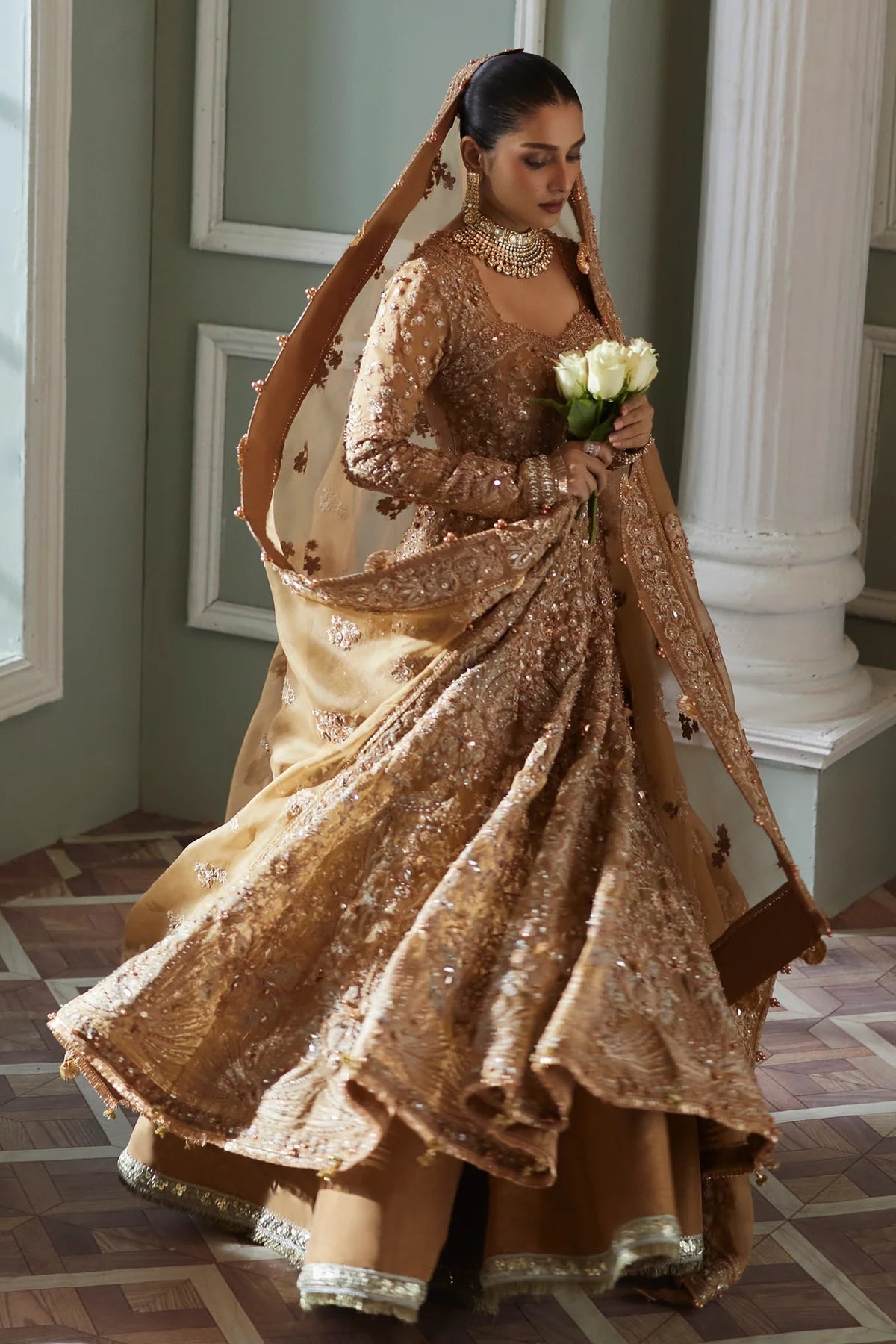 Elan | Wedding Formals | ZARIN (EC23-03) - Bridal Dress - available at Maria Faisal in UK and USA.