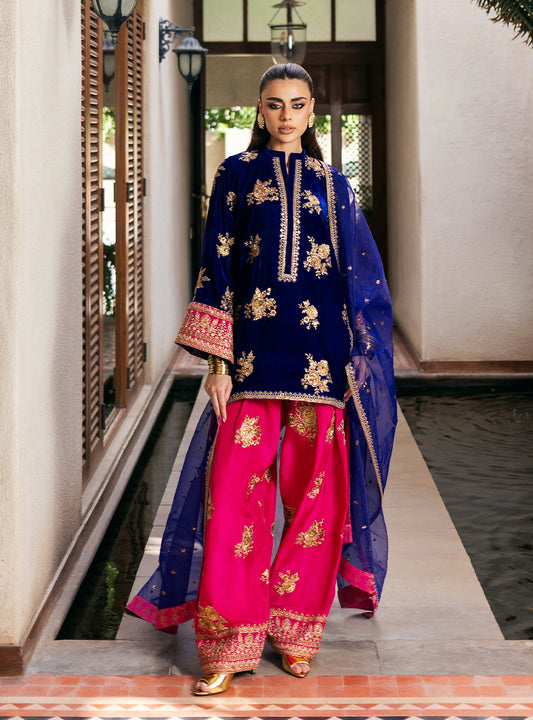 Zainab Chottani | Velvet 25 | Jia - Formal Dress - available at Maria Faisal in UK and USA.
