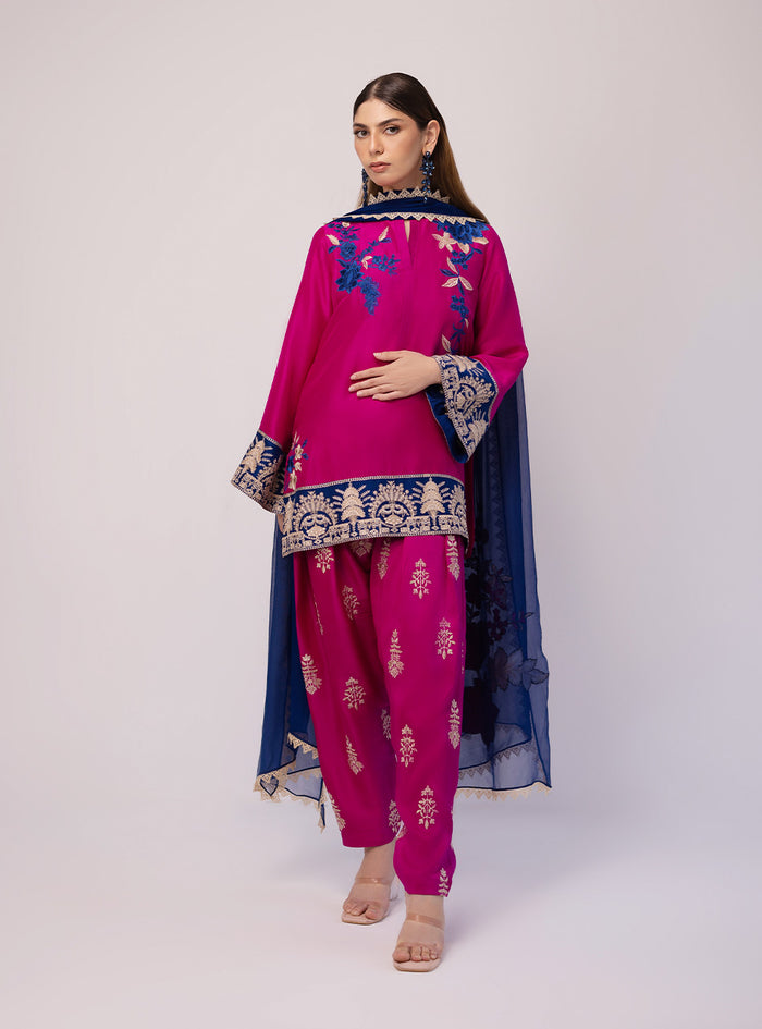 Zainab Chottani | Luxe Edit 25 | Lamya - Formal Dress - available at Maria Faisal in UK and USA.
