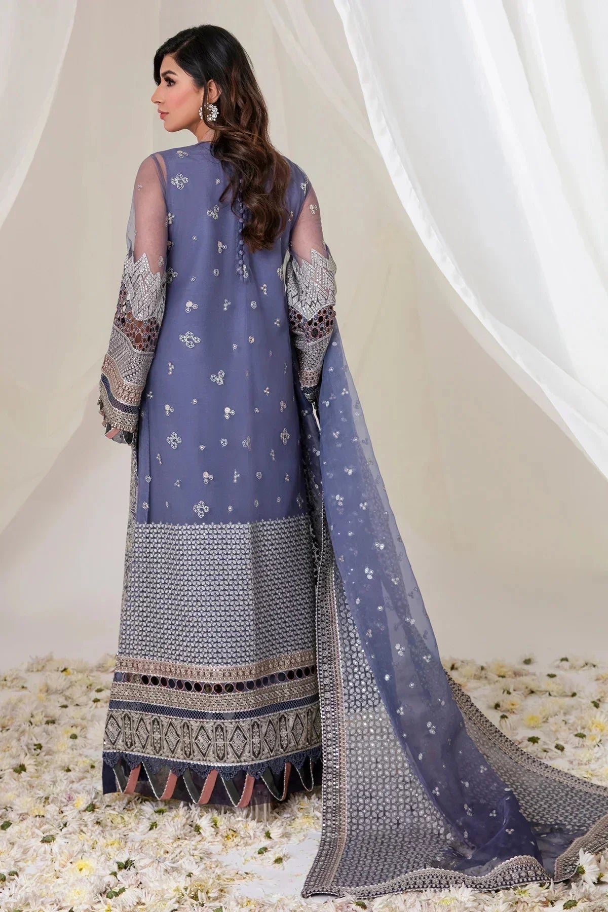 Jazmin | Luxury Formal Collection | GERANIUM - Wedding Dress - Maria Faisal
