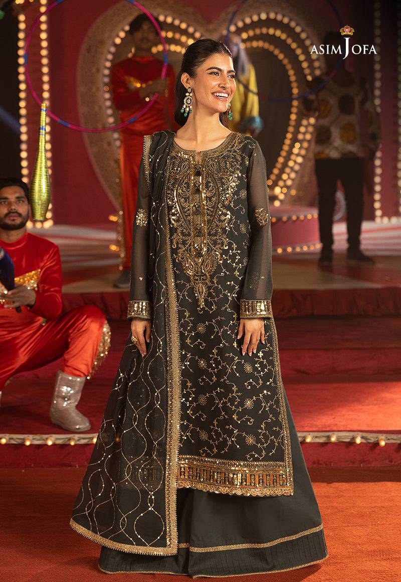 Asim Jofa | Festive Collection 25 | AJLLF-02 by Maria Faisal - Registered Vendor of : Asim Jofa - type : Ladies Clothes - 100% original wedding dresses